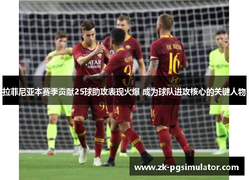 拉菲尼亚本赛季贡献25球助攻表现火爆 成为球队进攻核心的关键人物